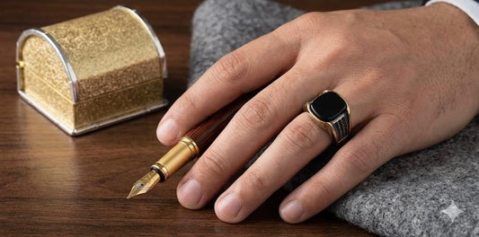Dark Crown Silver Ring
