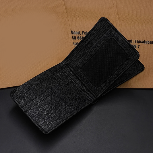 3 in 1 | Noir Wallet | 100% Leather