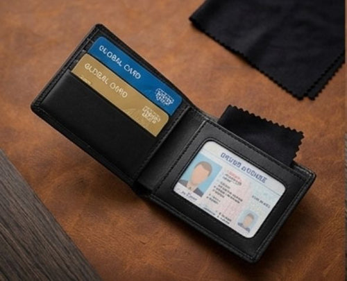 3 in 1 Cash Noir Wallet